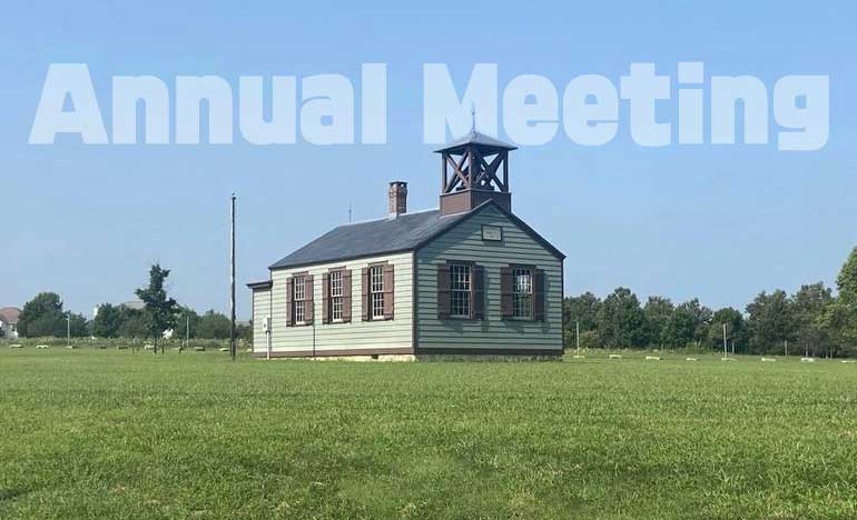 Photo of old building on the Dey Farm.